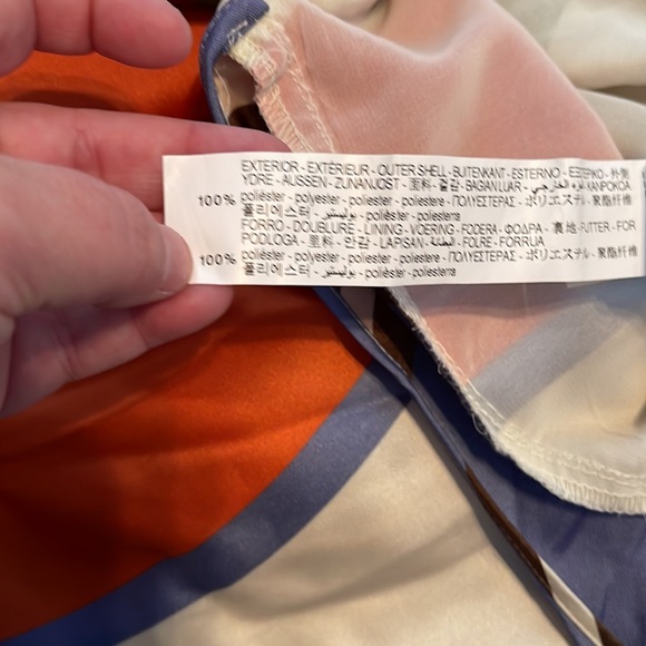 Zara printed tie front romper size large - Picture 6 of 10